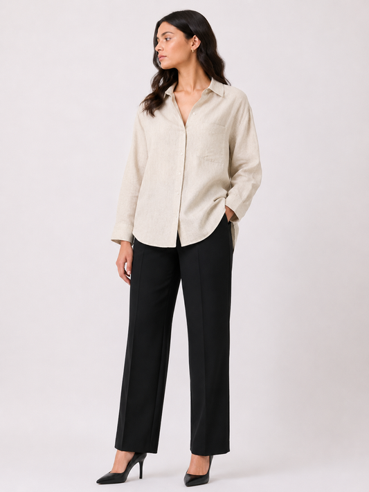 Beige shirt
