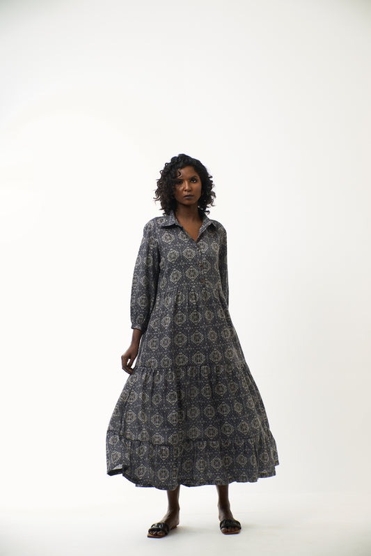 Printed Ash Dress