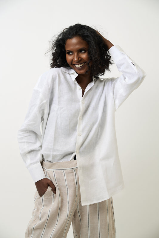 White Cotton Shirt