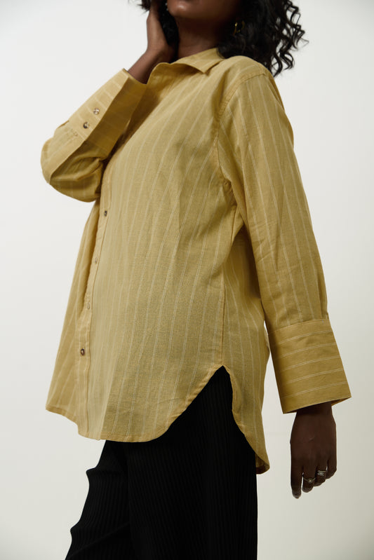 Striped Yellow Shirt