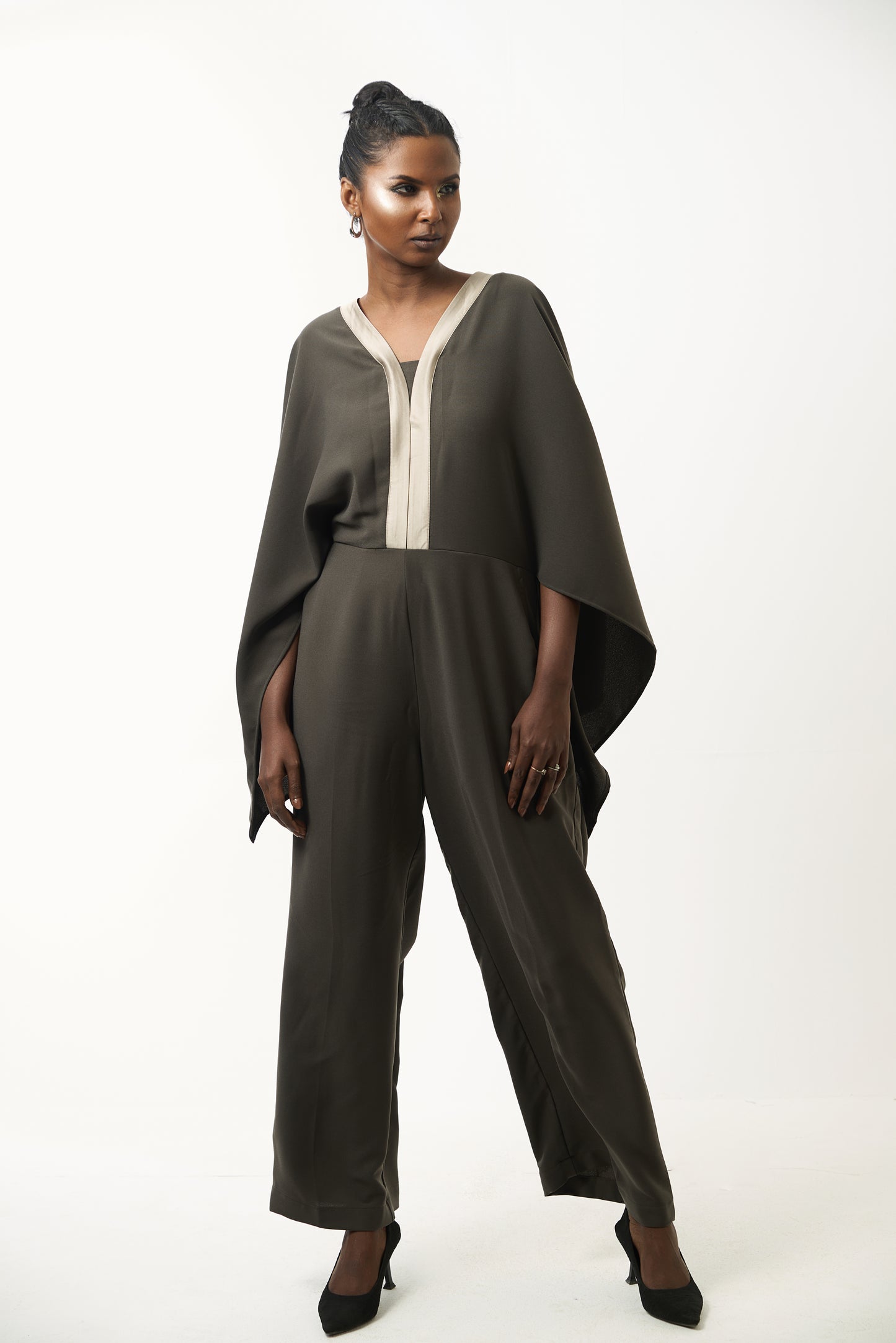 Grey Jump Suit