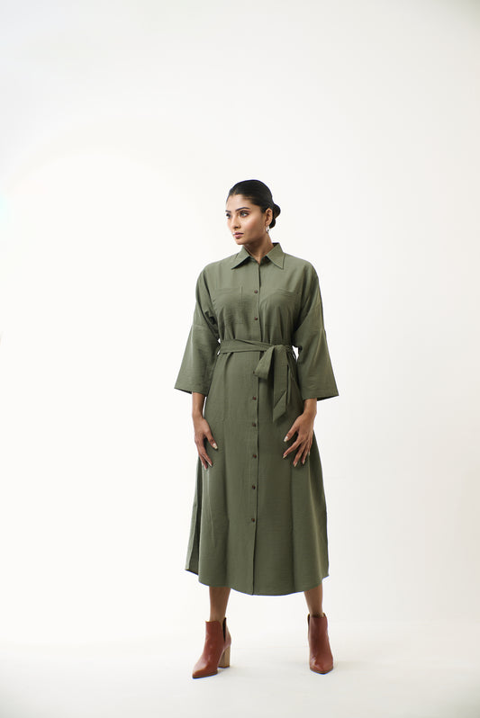 Green Safari Dress