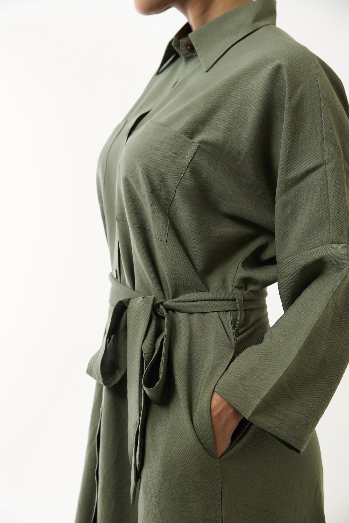 Green Safari Dress