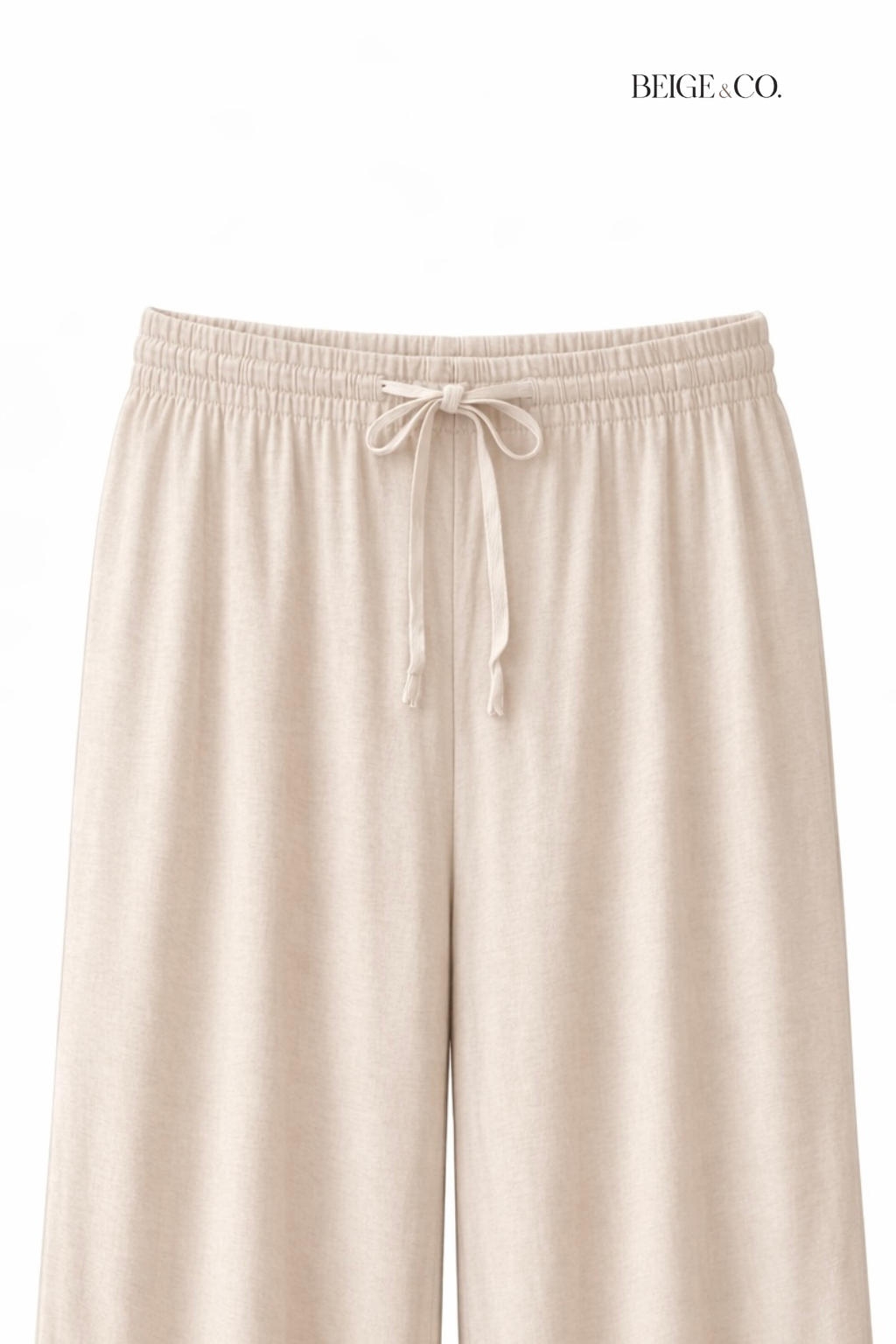 Oat Milk Linen Pant