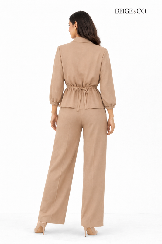 Zipper semi-casual Co-ord set