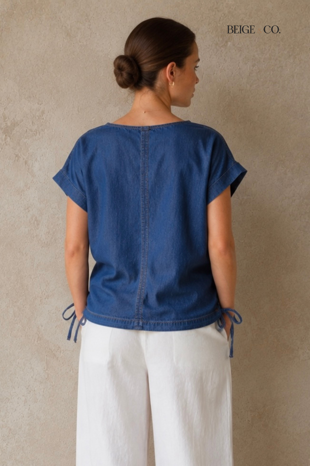 Soft Denim Top