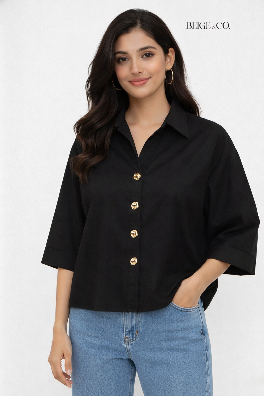 Black Essential Top
